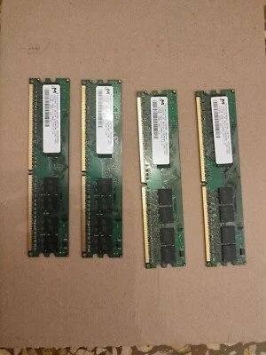  4 Ram DDR2 512mb Hp - Immagine 1 di 3