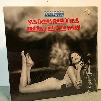 SEALED ! National Lampoon LP "Sex, Drugs, Rock N' Roll & the End of the World" Foto 1 de 4