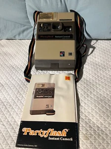 Kodak Party Flash Instant Camera Manual And Strap ! - Picture 1 of 3