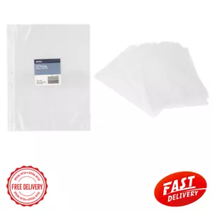 20 Pack Display Book Refills A4 Refill Pockets Sheet Protectors Plastic Sleeves - Picture 1 of 5