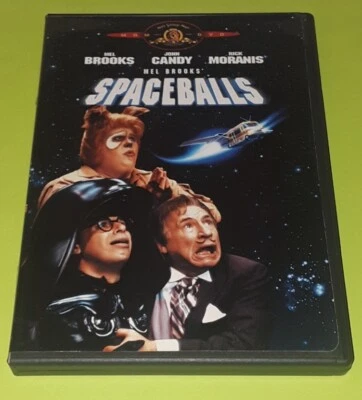 SPACEBALLS DVD - 1987 Classic Comedy Sci-Fi Adventure Star Wars Parody Fun Spoof - Image 1 of 2