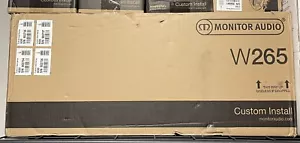 Brand New Monitor Audio W265 In-wall/in-ceiling speaker Sealed Box x 4 Units - Picture 1 of 1