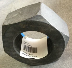 Tuerca de bloqueo de nylon Terex 36954 2,25-12 NTU - Imagen 1 de 4
