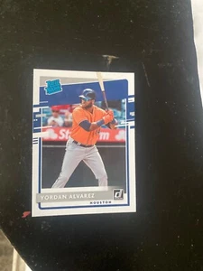 Yordan Alvarez RC 2020 Donruss Rated Rookie card FREE SHIPPING - Picture 1 of 1