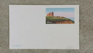 US-Postsache Postkarte 1997 - Block Island Lighthouse - 20 Cent - sehr guter Zustand - Bild 1 von 1