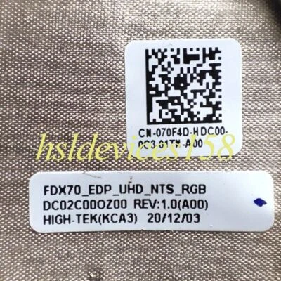 1pcs for Precision 7750 M7750 070F4D 40-pin 4K UHD RGB Non Touch Cable - Image 1 of 3