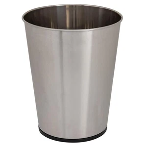 5 Liter Small Wastebasket Round Open Top Trash Can Bathroom Bedroom New - Picture 1 of 5