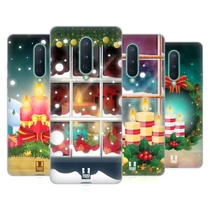 FUNDA HEAD CASE DESIGNS CON DIBUJO DE VELAS NAVIDEÑAS DE GEL SUAVE PARA TELÉFONOS GOOGLE ONEPLUS - Imagen 1 de 11