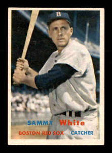 1957 Topps #163 Sammy White   EX/EX+ X2718081