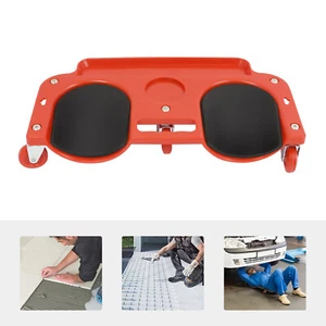 Rolling Knee Pad Creeper Movable Worker Wheeled Kneeing Pads w/ Tool Tray SALE - Picture 1 of 21