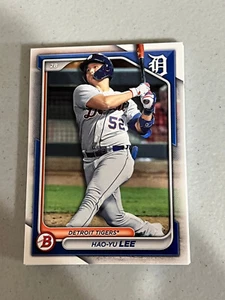 (12) Card Lot 2024 Bowman Hobby Paper Hao-Yu Lee #BP-55 Detroit Tigers - Picture 1 of 2