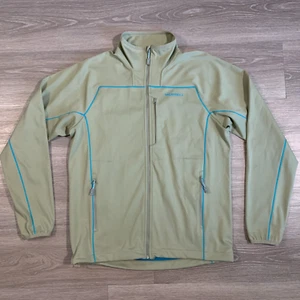 Merrell Jacket Mens Medium Sage Green Select Wick Wind Full Zip Softshell - Picture 1 of 11