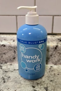 NOS Bath & Body Works True Blue Spa Handy Work Liquid Hand Soap 12 oz - Picture 1 of 3