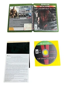 Microsoft Xbox One CIB Complete Tested Metal Gear Solid V: The Phantom Pain - Picture 1 of 3