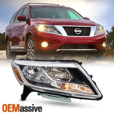 For 2013-2016 Nissan Pathfinder 13-16 Halogen Type Headlights Passenger Side - Image 1 of 4