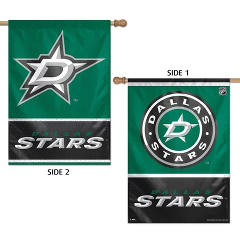 DALLAS STARS LOGO 28"X40" DOUBLE SIDED BANNER FLAG BRAND NEW WINCRAFT Cover