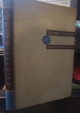 Duino Elegies by Rainer Maria Rilke first US edition 1939