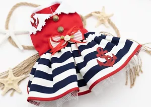 Pet Clothes Summer Small Dog Cat Dress Cute Princess Puppy Skirt FREE SHIPPING - Picture 1 of 10