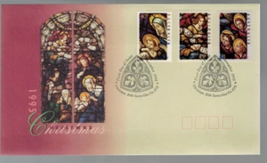 1995 Aust Christmas FDC - Picture 1 of 1