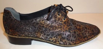 Adrianna Papell Talla 6 M PAXTON Cuero Metálico Encaje Mocasines Nuevos Zapatos para Mujer Foto 1 de 4