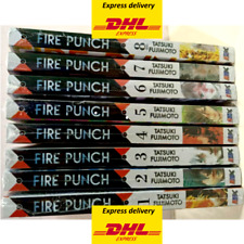 FIRE PUNCH Tatsuki Fujimoto Manga Volume 1-8 Set English Comic Book -DHL Express