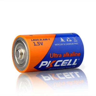 D Size Industrial Alkalline Batteries 1.5V LR20 AM-1 MX1300 Cell for LED Lantern - Image 1 of 3