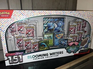 Pokemon Scarlet & Violet 151 Blooming Waters Premium Collection Box Sealed - Bild 1 von 4