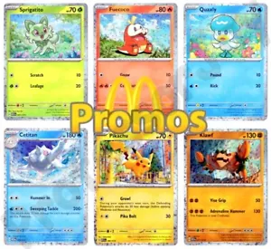 Pokémon GO 151 SV Karten NEU McDONALD'S PROMOTION SINGLES NM M23 ((2023)) TCG - Bild 1 von 19
