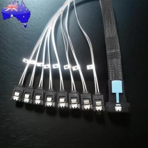 0.5M PCI-E Slimline SAS MCIO 8I To 8X SATA Cable PCI-E5.0 - Afbeelding 1 van 12