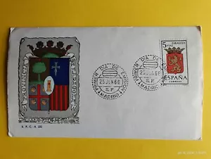 Spain FDC First Day of Issue cover Province of Zaragoza 1966 - Picture 1 of 4