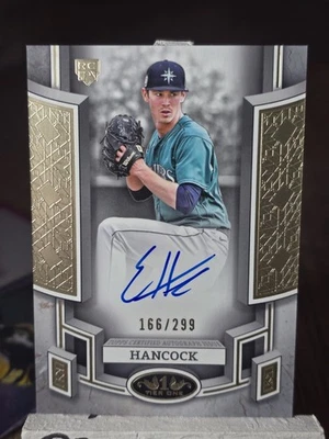 Emerson Hancock 2024 Topps Tier One #BOA-EH Break Out Autographs /299 - Image 1 of 2
