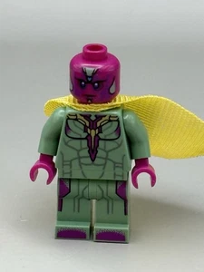 Lego Marvel Super Heroes Minifigure SH0303 Vision - Picture 1 of 2