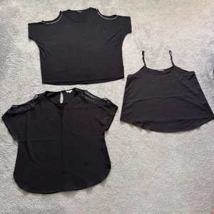Women’s Black Top Bundle - Size 18 - 3 Items - Select, Peacocks - Picture 1 of 7