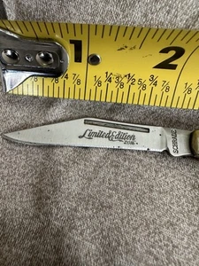 Schrade Limited Edition 2016 Folding Knife Vintage - Collector’s Item - Picture 1 of 7