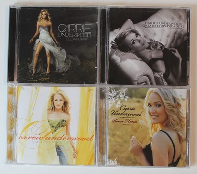 Carrie Underwood 5 CD Lot - Greatest - Some Hearts - Carnival Ride - Blown Away - Image 1 of 2