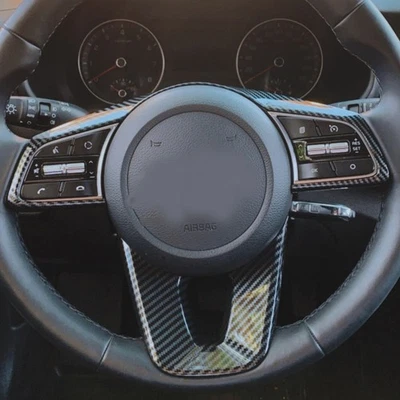 Cubierta del volante moldura para Kia Forte Cerato 2019-2024 K3 2019-2022 Foto 1 de 4