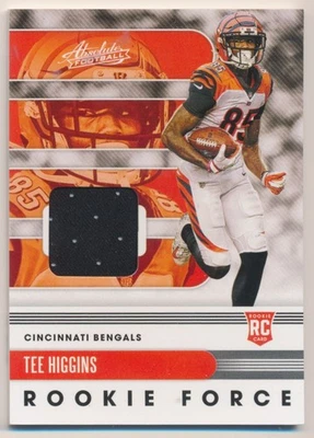 2020 Absolute Rookie Force Jerseys #10 Tee Higgins - Image 1 of 2