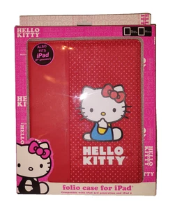 Hello Kitty Sanrio Apple iPad Case - iPad 3rd 4th Generation & iPad 2 - Picture 1 of 2