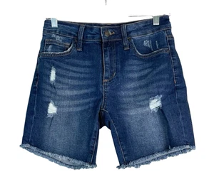 Pantalones Cortos Joes Jeans Para Mujer Denim Desgastado Corte Dobladillo Crudo Deshilachado Talla 25 - Imagen 1 de 4