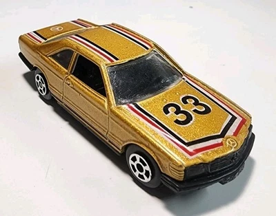 Vintage TootsieToy #105 Gold Mercedes Benz 500 SEC 1/64 Diecast/Plastic VHTF - Image 1 of 4