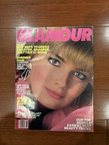 VINTAGE Glamour Magazine May 1985 Paulina Porizkova - Picture 1 of 3