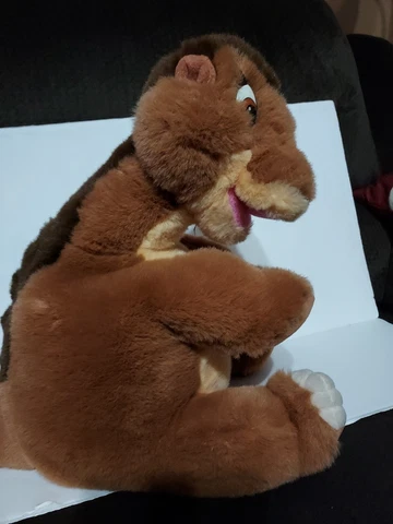 Land Before Time Vintage Littlefoot Dinosaur 16" Plush 1988 Gund  Super Soft Cover