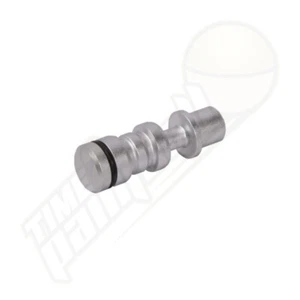 Exalt Precision Machined Push Button EMEK / EMF100 Safety - Silver - Picture 1 of 1