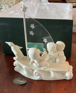 Vintage 1999 Department 56 Snowbabies "Come Sail With Me" Figur 69019 - Bild 1 von 6
