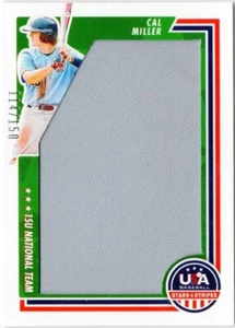 2022 USA Stars & Stripes Jumbo Materials #79 Cal Miller 114/150 - Picture 1 of 1