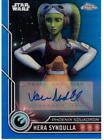 Star Wars Chrome 2023 Blue [150] Autograph Card CA-VM Vanessa Marshall 