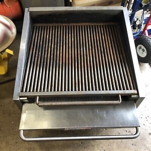 Magikitch'n 30 “Natural Gas Counter Top Radiant Grill NSF Commercial Stainless