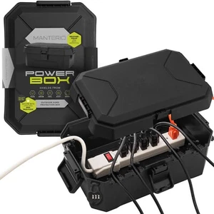 Power Box – Heavy-Duty Outdoor Electrical IP55 Weatherproof Cord Connection Box - Picture 1 of 7