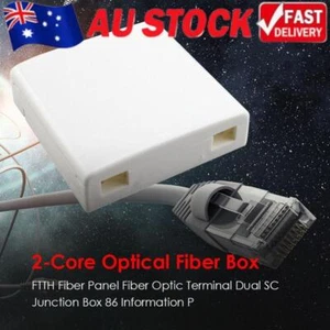 FTTH Terminal Wall Mount Fiber Optic Junction Terminal Panel Termination Box - Afbeelding 1 van 12