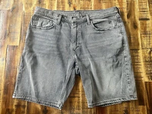 Levis Levi's 445 Herren Shorts schwarz Denim Reißverschluss Stretch W36 wenig getragen - Bild 1 von 9